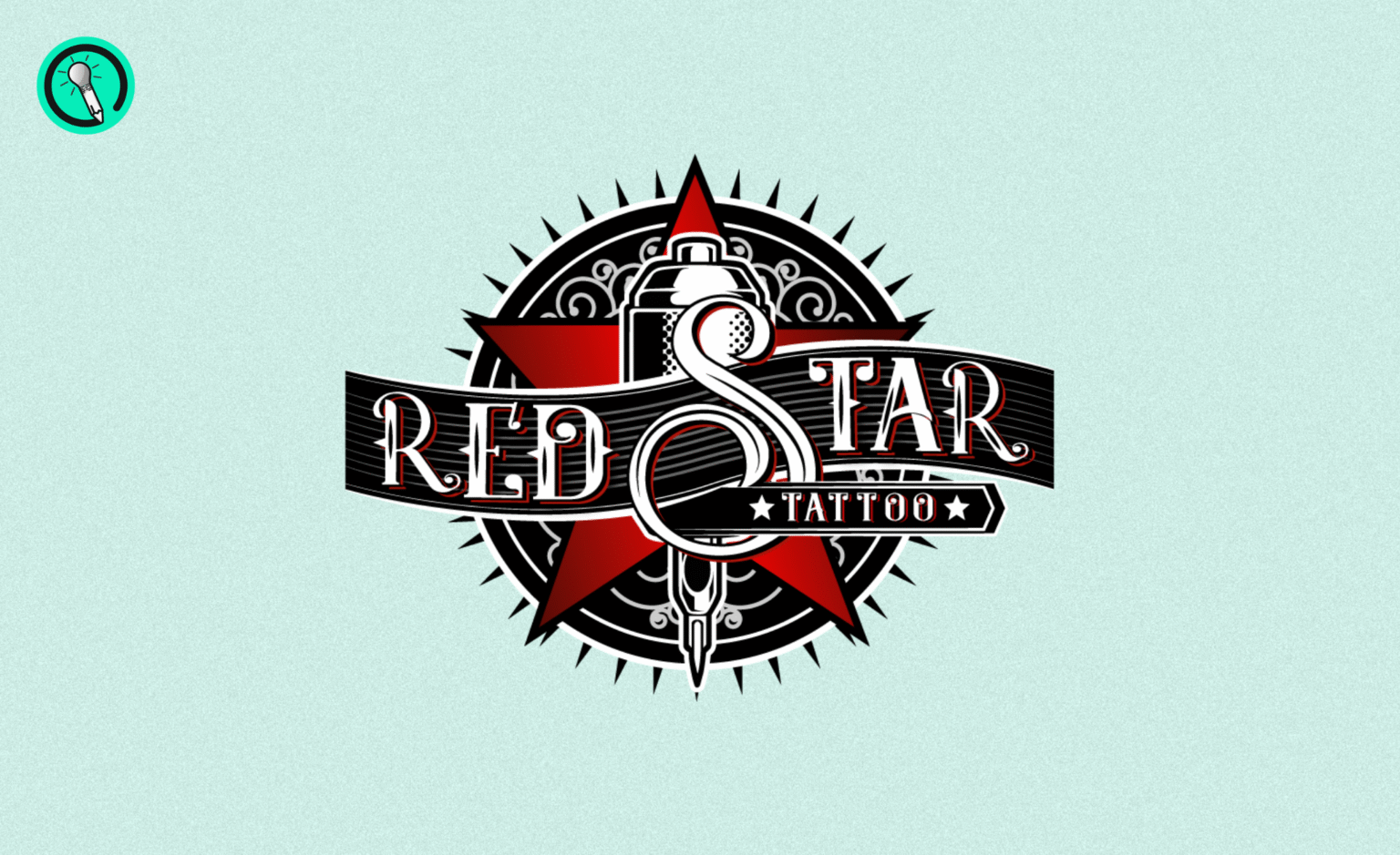 Red Star Tattoo Logo